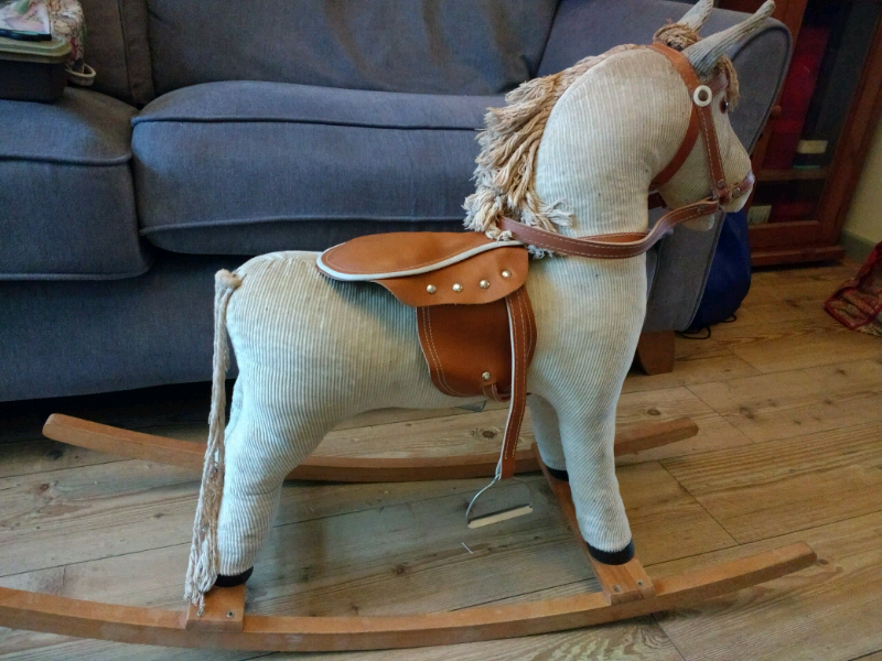 elf toys rocking horse